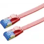 VALUE Patch Cable Cat.6A (Class EA) FTP, Īpaši plakans, Sarkans, 1,5 m (21.99.2124)