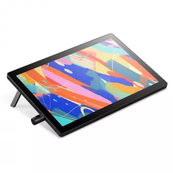 Wacom Cintiq 16 DTK168K0B pildspalvas displejs, 16 collu, 2560 x 1600 (2,5K), 345 x 215 mm, pretatspīduma, Pro Pen 3, USB-C, melns