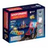 MAGFORMERS Dynamic Flash 54 gab. — magnētiskās būvēšanas flīzes, kvadrāti un trijstūri