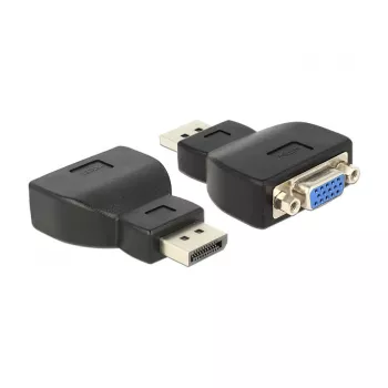 DeLOCK 65567 kabelis, DisplayPort uz VGA, melns
