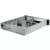 SilverStone RM23-502 Rackmount Server Korpus, ATX, USB 3.0 - 2U - melns