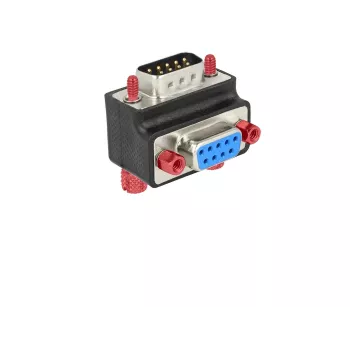 DeLOCK 65595 Dzimuma mainītājs Sub-D 9p sievišķais/sievišķais