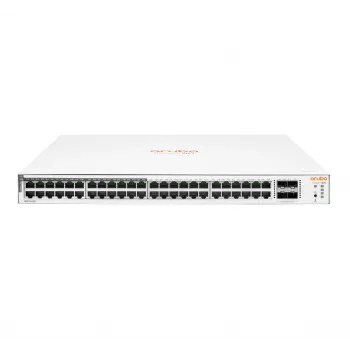HPE Aruba Networking Aruba Instant On 1830 48G 24p Class4 PoE 4SFP 370W Pārvaldāms L2 Gigabit Ethernet (10/100/1000) Power over Ethernet (PoE) 1U