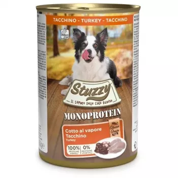 STUZZY Monoprotein Tītars - mitrā suņu barība - 400 g