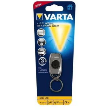 Atslēgu piekariņa lukturītis Varta L.E.D. METAL KEY CHAIN LIGHT