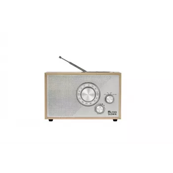 Radio ELTRA Nightingale USB/BT gaiši brūns