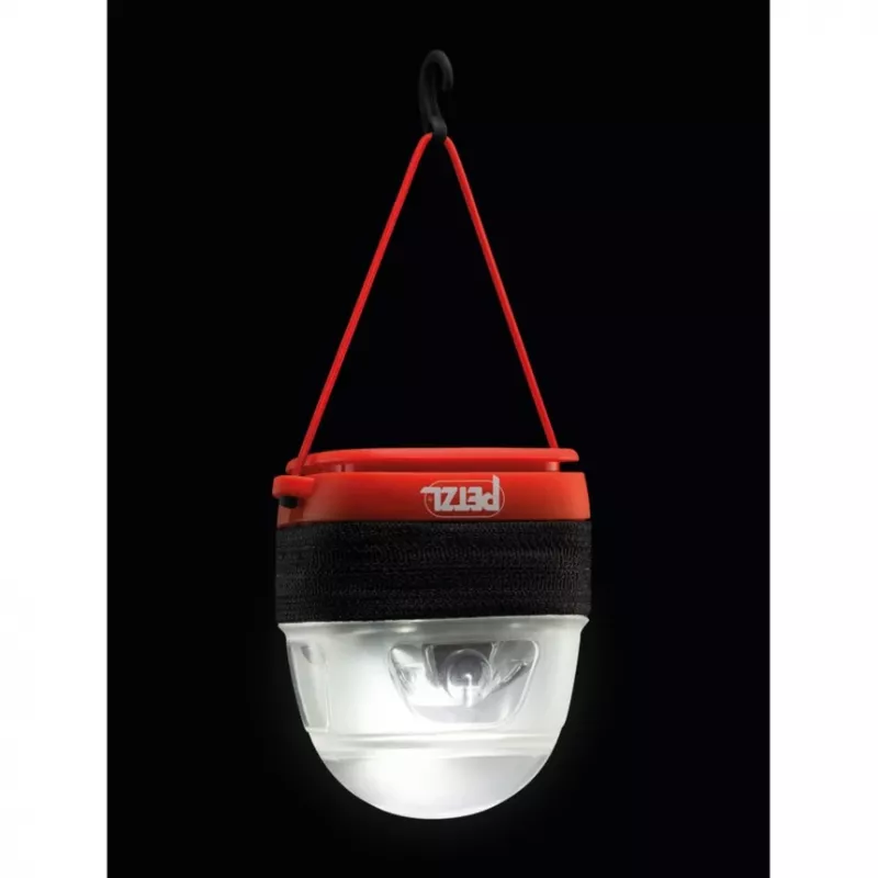 Petzl NOCTILIGHT aizsargmaciņa, melna/sarkana