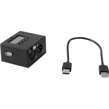 DMX interfeiss EUROLITE PFE-50 (model 40001815) USB darbināts DMX kontroliera interfeiss