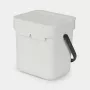 Brabantia Black & Go 3 l 1 grozs Pelēks (213229)