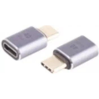 Pārejas savienotājs ShiverPeaks BS14-05039 USB-C uz USB-C, pelēks