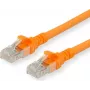 ROLINE - Patch-kabelis - RJ-45 (vīr.) uz RJ-45 (vīr.) - 3 m - UTP - CAT 6 - bezhalogēna, liets, savīts - oranžs (21.15.2573)