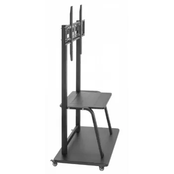 Gembird TVS-100F-01 grīdas statīvs televizoriem 2.54 m (100 inch) Melns