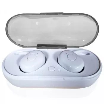 Bezvadu austiņas V.Silencer Ture Wireless Earbuds baltas