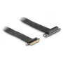 DeLOCK Riser Card PCI Express x4 vīrietis uz x4 slotu 90° leņķī ar kabeli 60 cm