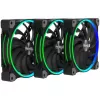 Korpusa ventilators EKL Wing Boost 3 ARGB 140 mm — 3 gabalu komplekts