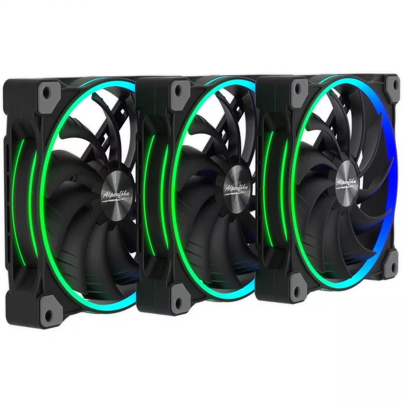 Korpusa ventilators EKL Wing Boost 3 ARGB 140 mm — 3 gabalu komplekts