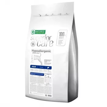 Nature's Protection Superior Care Hypoallergenic Adult All Breeds Salmon sausā barība suņiem 10 kg