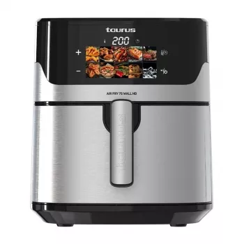 Gaisa fritieris Taurus Air Fry 7S 1600W 6.5L, nerūsējošais tērauds, 8 programmas, 80–200°C, skārienvadība