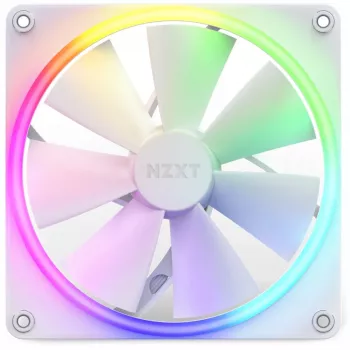 NZXT F140 RGB 140mm Baltais Ventilators