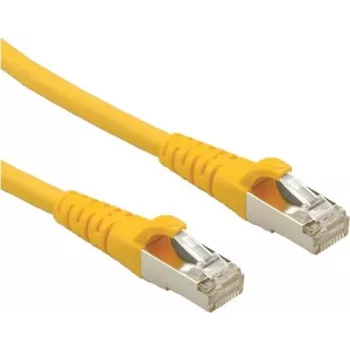 Tīkla kabelis ROLINE CAT.6a S/FTP RJ45 5m Dzeltens