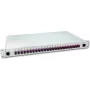 Lightwin LWL savienojuma kārba, 24 šķiedras, 24x SC daudzmodu, 50/125µm OM4 pigtail, SPBOX 24G50 OM4 SC