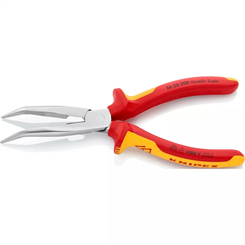 KNIPEX izolētas knaibles 1000V izliektas pagarinātas 200mm