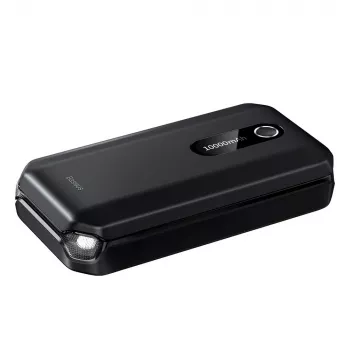 Baseus BS-CH001 - iedarbināšanas ierīce, pastiprinātājs 10000 mAh 12V (1000 A / 500 A) + krokodila spailes (melna)