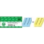 Sigel GN500 numuru bloks 1–500, B izmērs 105 x 50 mm ar caurumu pakaramiem