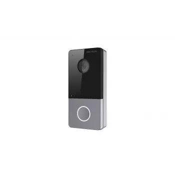 Hikvision DS-KV6113-WPE1(C) video durvju zvans 2 MP Melns, Pelēks