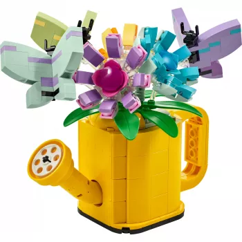 LEGO Creator Puķu laistīšanas kanna 31149 — būvējams ziedu modelis, 420 gabali, 120×150×130 mm