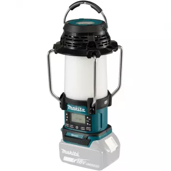 Makita DMR056 radio portatīvs analogais un digitālais melns, zils