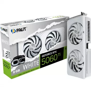 Palit GeForce RTX 5060 Ti White OC 8GB GDDR7 videokarte