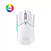 HyperX Pulsefire Haste 2 Core Wls - Spēļu pele (Balta/Zaļa/Violeta)