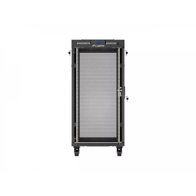 Brīvi stāvošs skapja statīvs LANBERG FF01-6824-23BL 24U 600×800 mm IP20 Melns