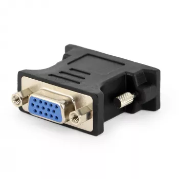 Pārejas adapteris DVI-A uz VGA 15-pin Gembird A-DVI-VGA-BK