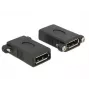 DeLOCK DisplayPort 1.1 savienotājs F-F melns