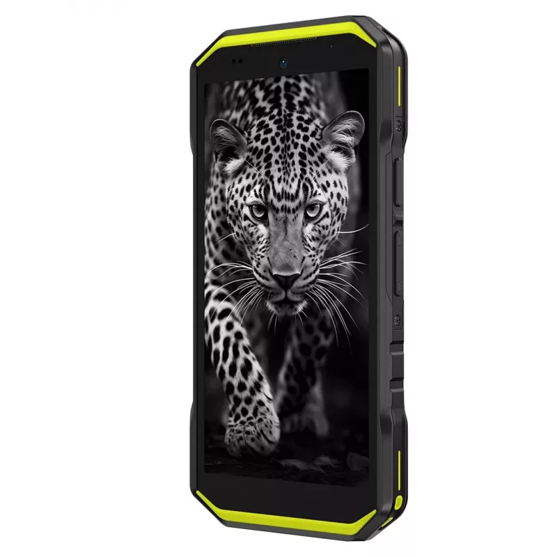 Ulefone Armor X32 viedtālrunis, 5,65 collu, 6 GB RAM, 128 GB, Android 14, 5500 mAh, Vivid Green