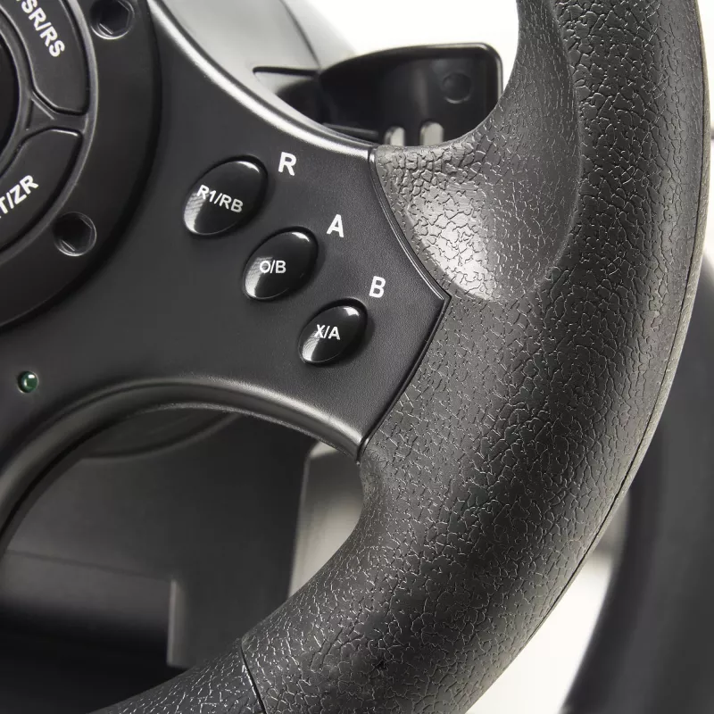 Stūre + Pedāļi Subsonic SA5426-NG Melns USB 180° Rotācija