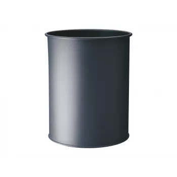 Atkritumu tvertne Durable 330158 15 L apaļa metāla antracīta