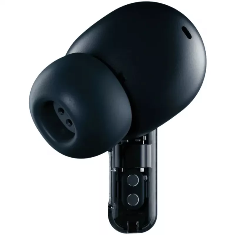 Nothing Ear TWS austiņas, True Wireless Stereo, In-Ear, zvaniem/mūzikai, Bluetooth, Melnas - Caurspīdīgas (A10600061)