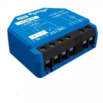 Shelly 1 Gen3 viedais releja slēdzis ar sauso kontaktu 16A, WiFi