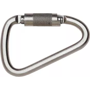 MAS Bergsteigerhaken BS 25 TW 124x79x11 mm STA verz. EN 362 Kl.B