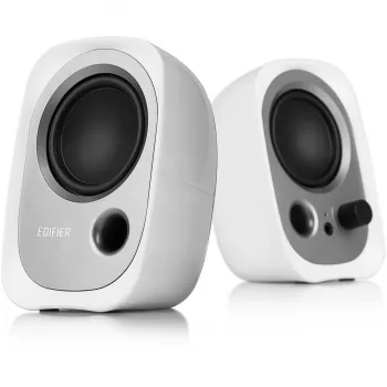 Edifier R12U - Skaļrunis - personālajam datoram - 4 W (kopējā) - Balts (R12U WHITE)