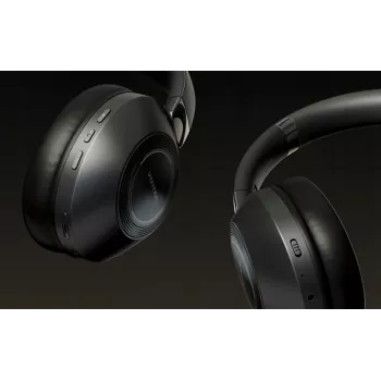 Austiņas Vention NBBB0 SoundMate S11 — bezvadu Bluetooth 5.3 auskaru austiņas, uzlādes kaste 400 mAh, līdz 20 h, melna