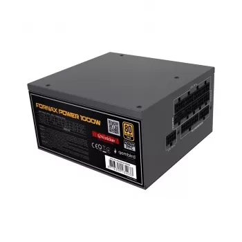 Gembird CCC-PSUGOLD-1000W barošanas bloks Fornax Power 1000W aktīvais PFC 12cm ventilators 80+Gold