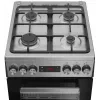Gāzes-elektriskā plīts BEKO FSM52330DX 5 degļi 60 cm, Energoklase A