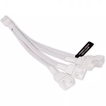 Alphacool 18728 RGB sadalītāja kabelis balts plastmasa 150mm