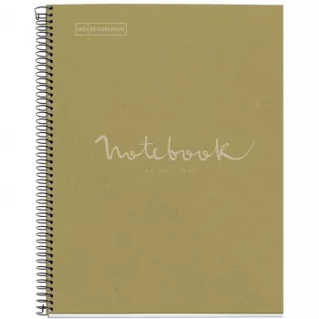 MIQUELRIUS College Notebook Eco Emotions 1 līnijots DIN A4 ar iekšējo malu (A609555)