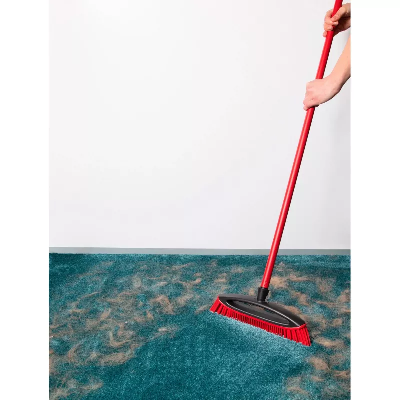 Slota VILEDA Pet Pro ALWAYS CLEAN ar ergonomisku sarkanu rokturi, viegla konstrukcija