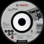 Bosch 2608602489 slīpēšanas disks ar nobīdi nerūsējošajam tēraudam, 150 mm
